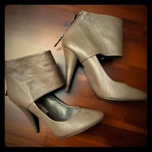 rare Zara brown cut out heels